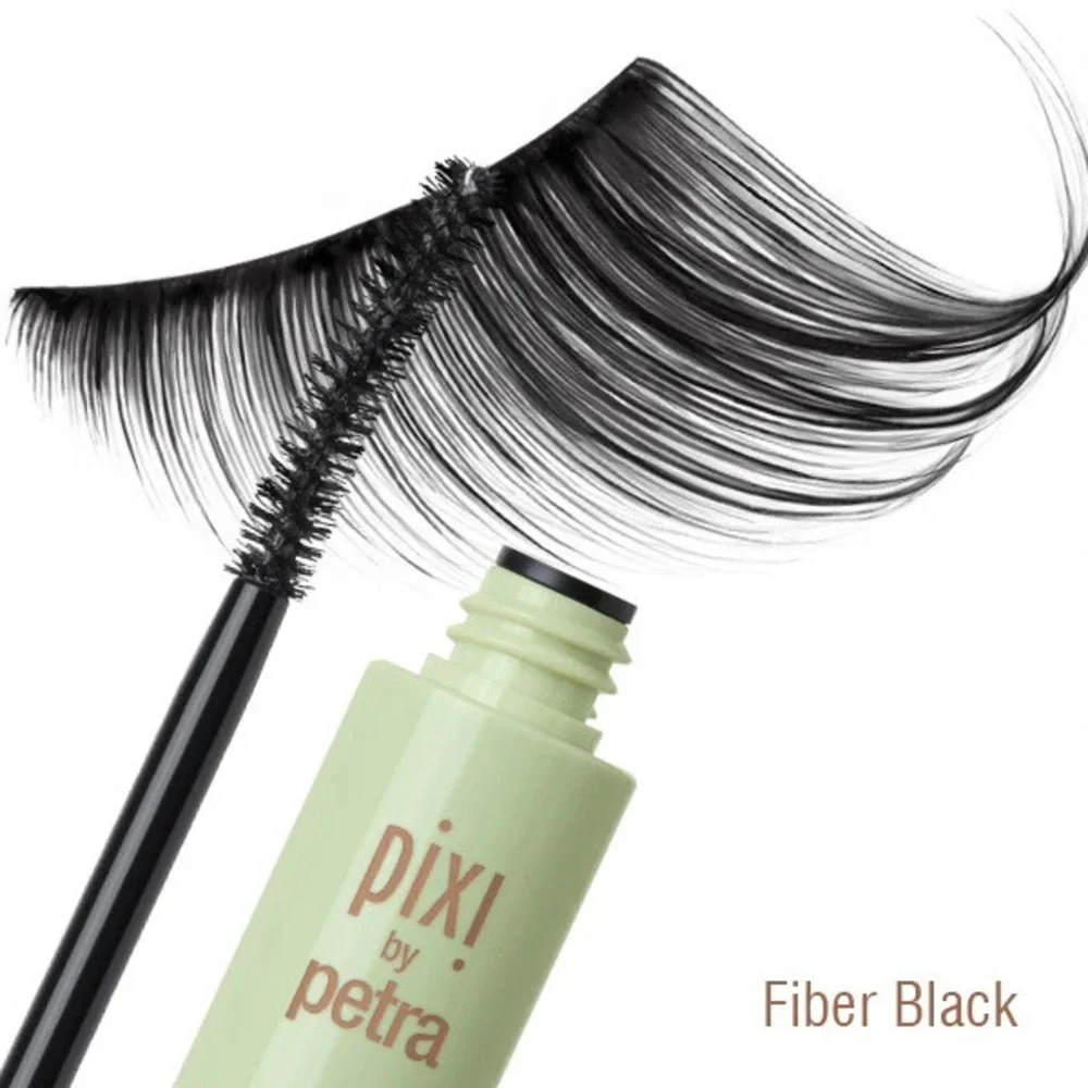 PIXI BY PETRA Lengthy Fiber Mascara - Fiber Black, NEW